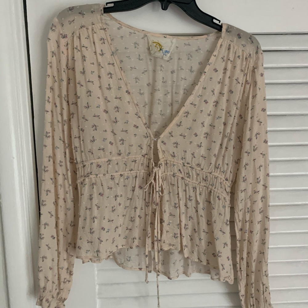 Blue life top